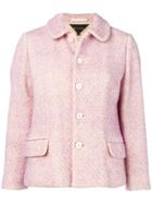 Comme Des Garçons Vintage 1997's Peter Pan Collar Jacket - Purple