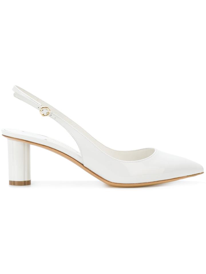 Salvatore Ferragamo Buti Pumps - White
