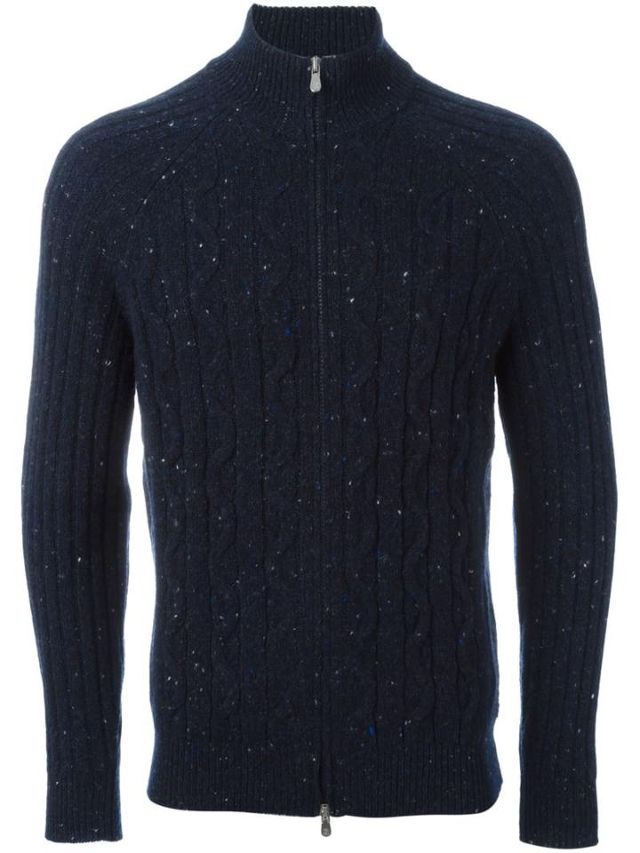 Brunello Cucinelli Textured Zipped Cardigan
