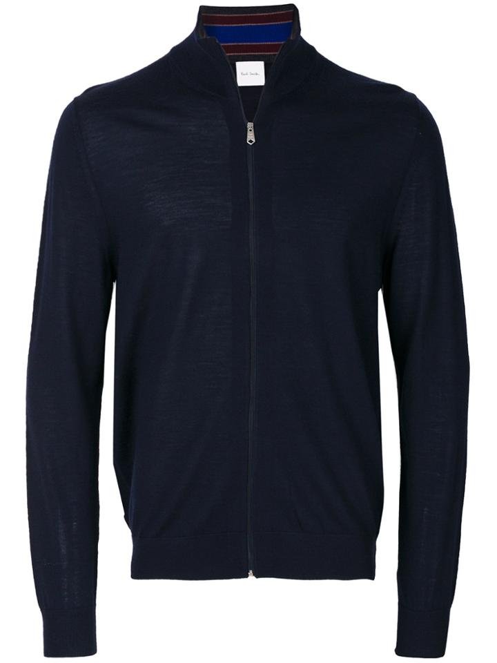 Paul Smith Zipped Sweatshirt - Blue