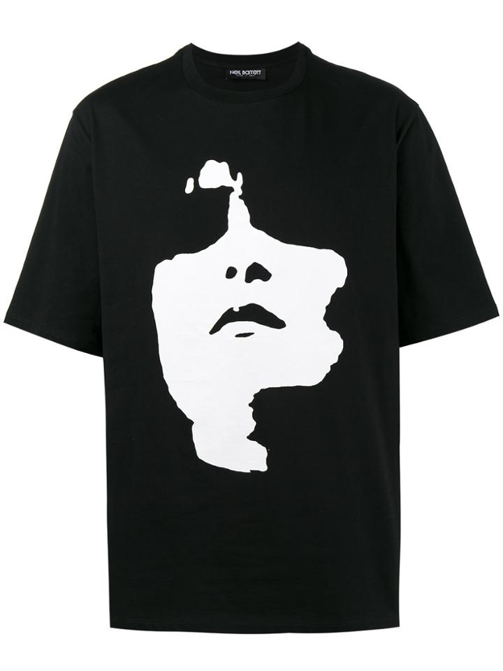 Neil Barrett Siouxsie Sioux Printed T Shirt - Black