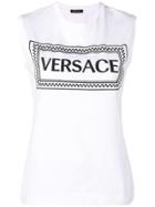Versace 90's Vintage Logo T-shirt - White