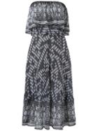 Cecilia Prado - Knit Midi Dress - Women - Acrylic/lurex/viscose - P, Black, Acrylic/lurex/viscose