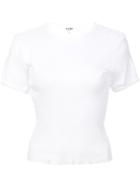 Re/done Ribbed T-shirt - White