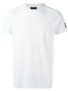 Belstaff Logo Patch T-shirt, Men's, Size: Medium, White, Cotton