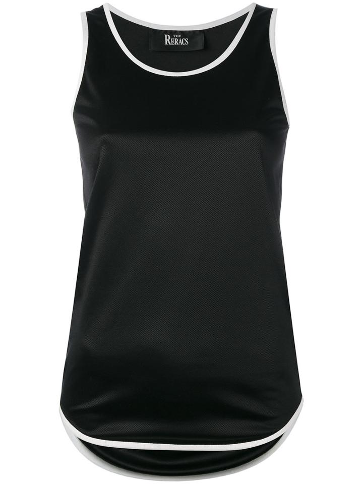 The Reracs - Classic Tank Top - Women - Polyester/viscose - 38, Women's, Black, Polyester/viscose