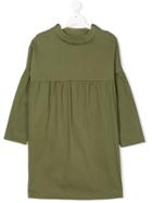 Andorine Frayed Edges Denim Dress - Green