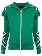 Andrea Bogosian Ruffled Hoodie - Green