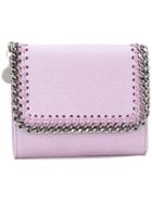 Stella Mccartney Falabella Flap Wallet - Pink & Purple