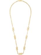 Givenchy Vintage Logo Linked Necklace