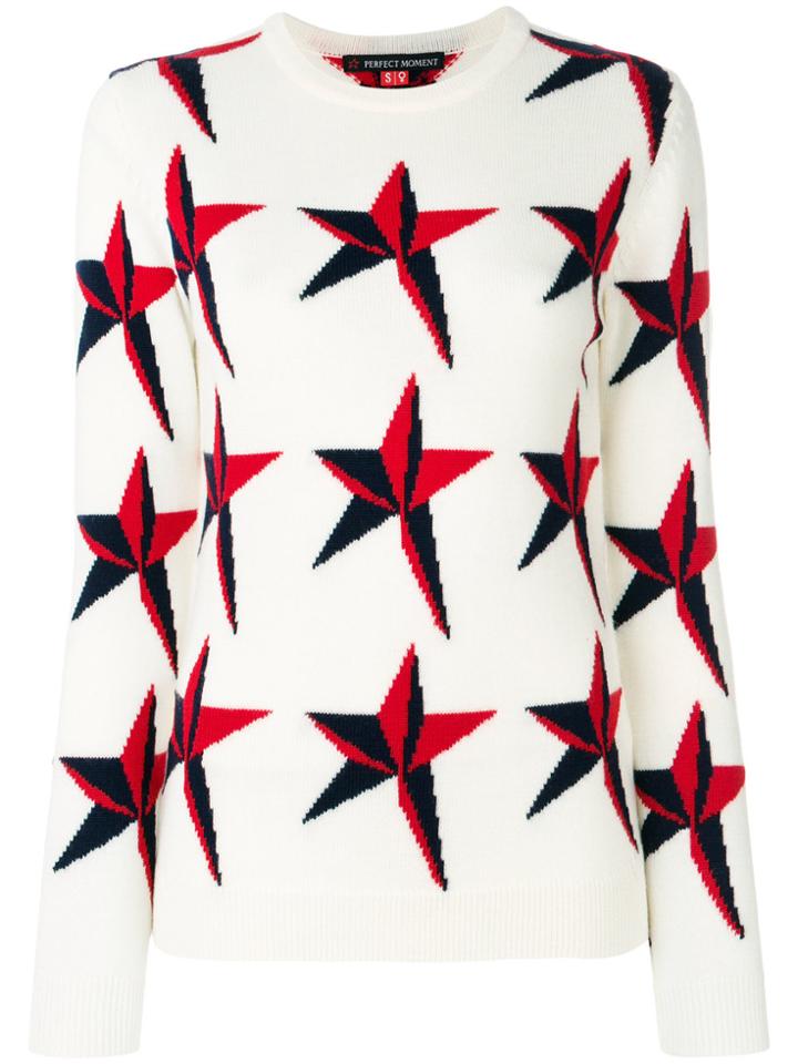 Perfect Moment Pm Sweater - White