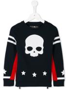 Hydrogen Kids Skull Print Sweatshirt, Boy's, Size: 12 Yrs, Blue