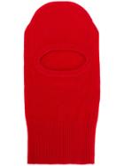 Le Kasha Cashmere Balaclava Hat - Red