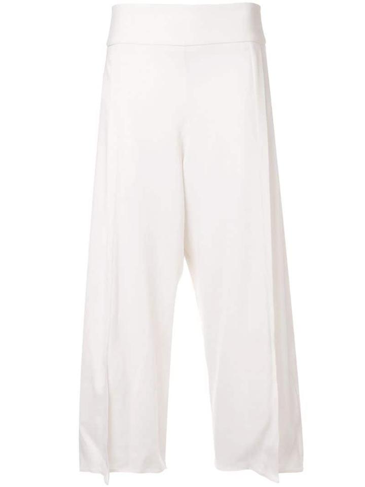 Taylor Vicinity Cropped Trousers - White