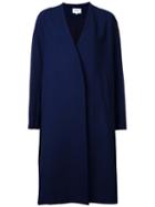 Enföld Single Breasted Coat, Women's, Size: 36, Blue, Polyester/polyurethane/rayon