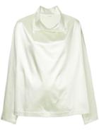 Lemaire High Neck Blouse - Green