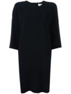 Gianluca Capannolo Mid-length Shift Dress, Women's, Size: 42, Black, Nylon/acetate/viscose