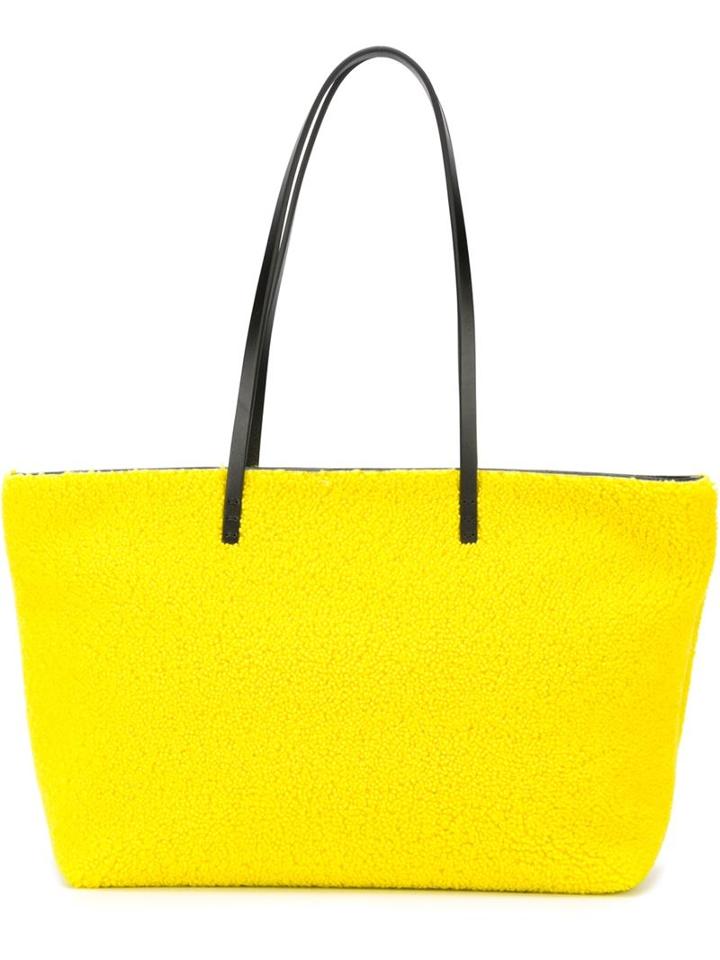 Fendi 'roll' Tote, Women's, Yellow/orange