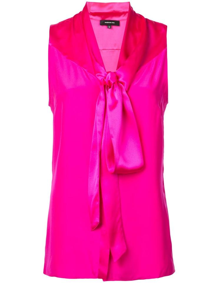 Barbara Bui Pussy Bow Blouse - Pink