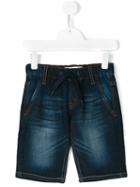 Levi's Kids - Faded Denim Shorts - Kids - Cotton/polyester/spandex/elastane - 12 Yrs, Blue