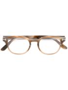 Soft Square Glasses, Nude/neutrals, Acetate, Tom Ford Eyewear