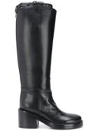 Ann Demeulemeester Knee Length Boots - Black
