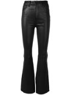 Rag & Bone Bella Flared Trousers - Black