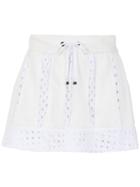 Andrea Bogosian Skirt With Cut Details - White