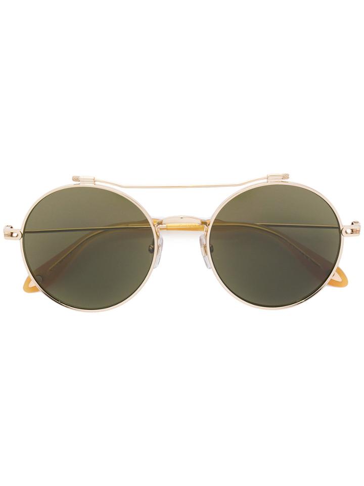 Givenchy Eyewear Round Aviator Sunglasses - Metallic