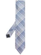 Tom Ford Prince Of Wales Check Tie - Blue