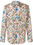 Etro Tropical Print Long Sleeve Shirt - Multicolour