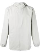 Rains Hooded Zip Up Jacket, Men's, Size: Small, Nude/neutrals, Polyester/polyurethane