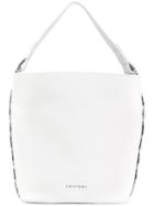 Orciani - Cuba Petite Fleurs Tote - Women - Leather - One Size, White, Leather
