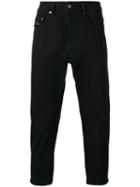 Diesel Cropped Jeans, Men's, Size: 29, Black, Cotton/spandex/elastane