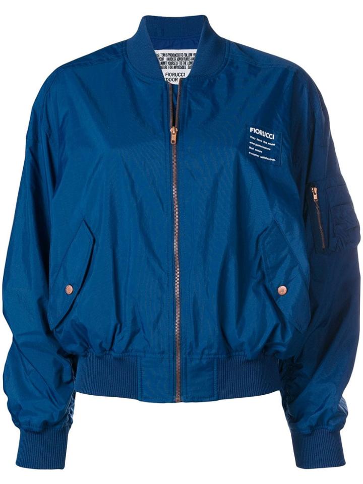 Fiorucci Lou Bomber Jacket - Blue