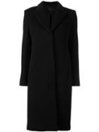 Alexander Wang Single Breasted Coat, Women's, Size: 6, Black, Wool/cashmere/polyamide/viscose