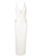 Dion Lee Pierced Detail Dress - White