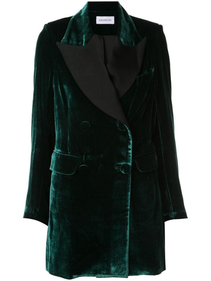 16arlington Patti Oversized Blazer - Green