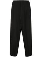 Comme Des Garçons Homme Plus Dropped Crotch Trousers - Black