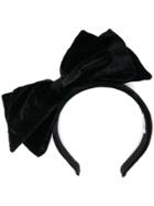 Miu Miu Bow-detail Headband - Black