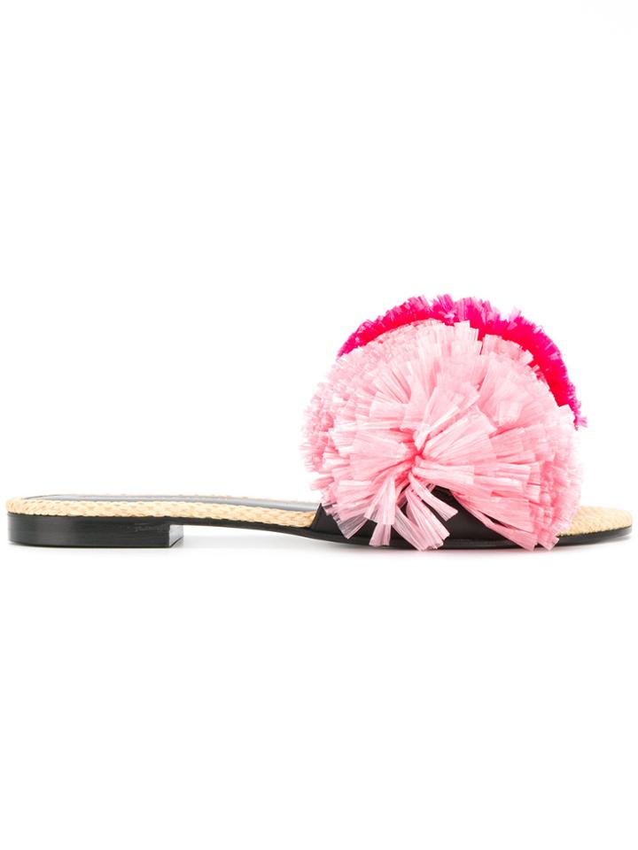 Avec Modération Bora Bora Mules - Pink & Purple