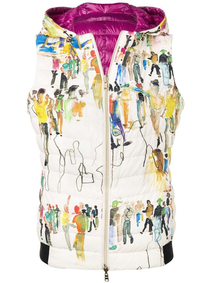Herno Reversible Padded Hooded Gilet - Neutrals