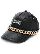 Versace Jeans Couture Chain Trim Cap - Black