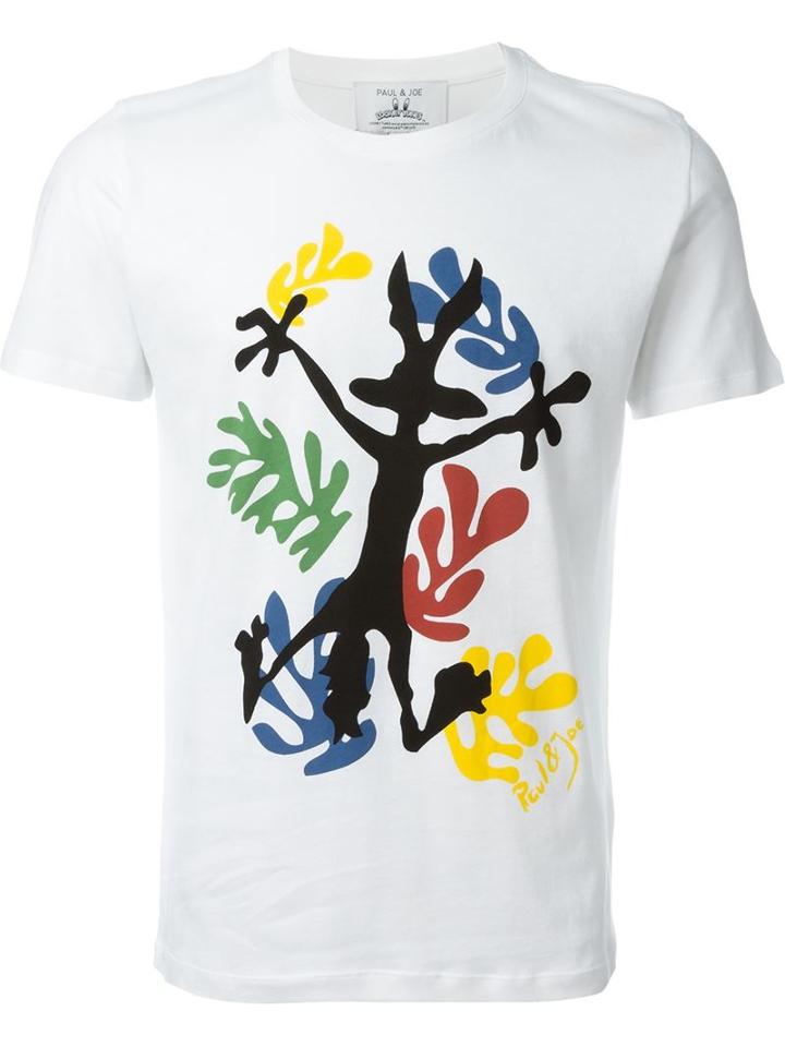 Paul & Joe Coyote Print T-shirt