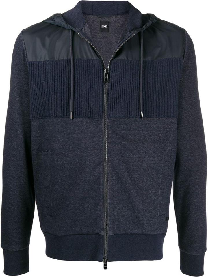 Boss Hugo Boss Hooded Lightweight Jacket - Blue