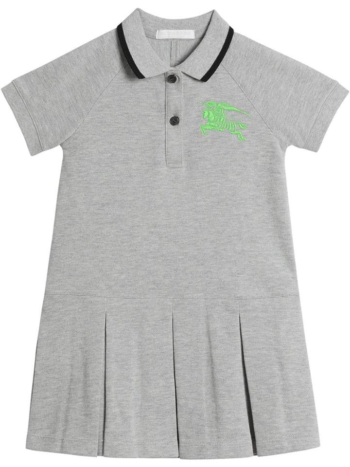Burberry Kids Polo Dress - Grey