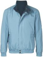 Gieves & Hawkes Elasticated Zip Jacket - Blue