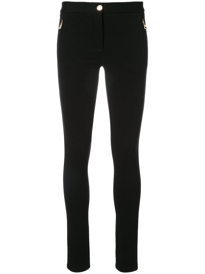 Roberto Cavalli - Skinny Jeans - Women - Nylon/spandex/elastane/viscose - 40, Black, Nylon/spandex/elastane/viscose