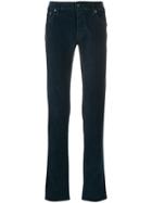 Jacob Cohen Low Rise Trousers - Blue