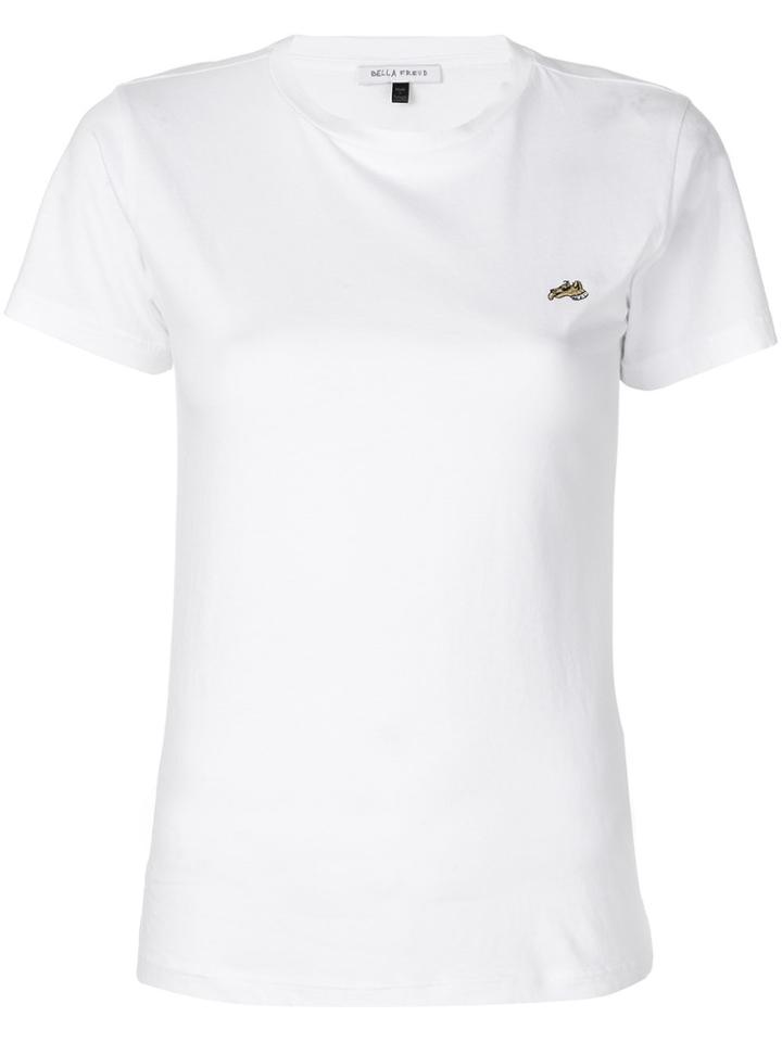 Bella Freud Embroidered Dog T-shirt - White